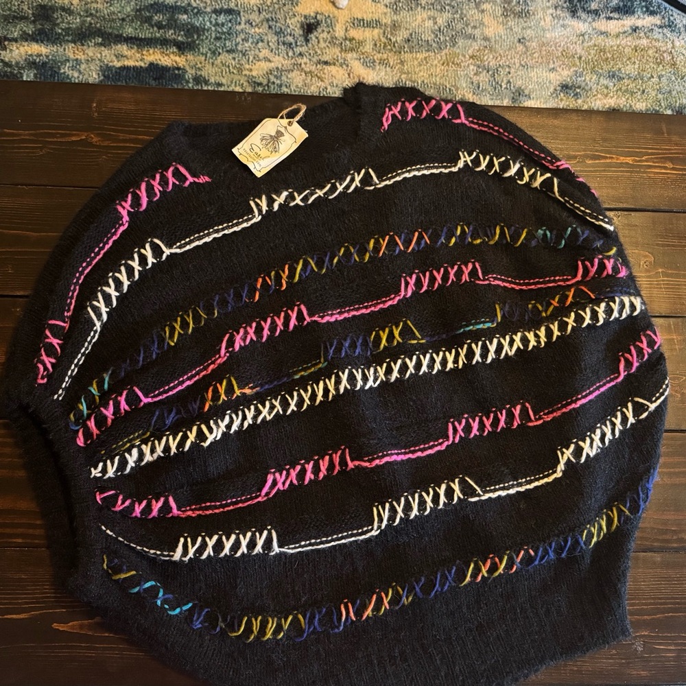 Colorful Knit Sweater Easel